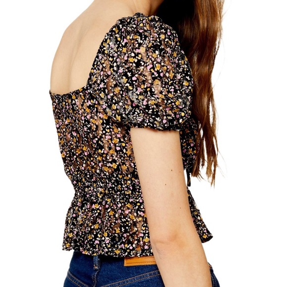 Topshop Lace Top - Picture 2 of 5